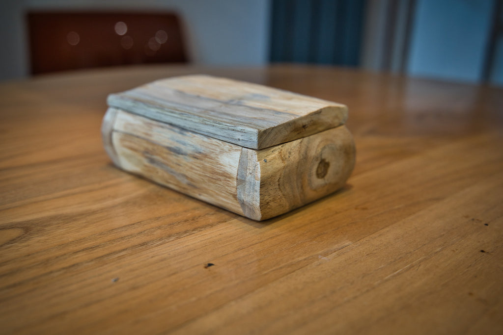 medium wooden box