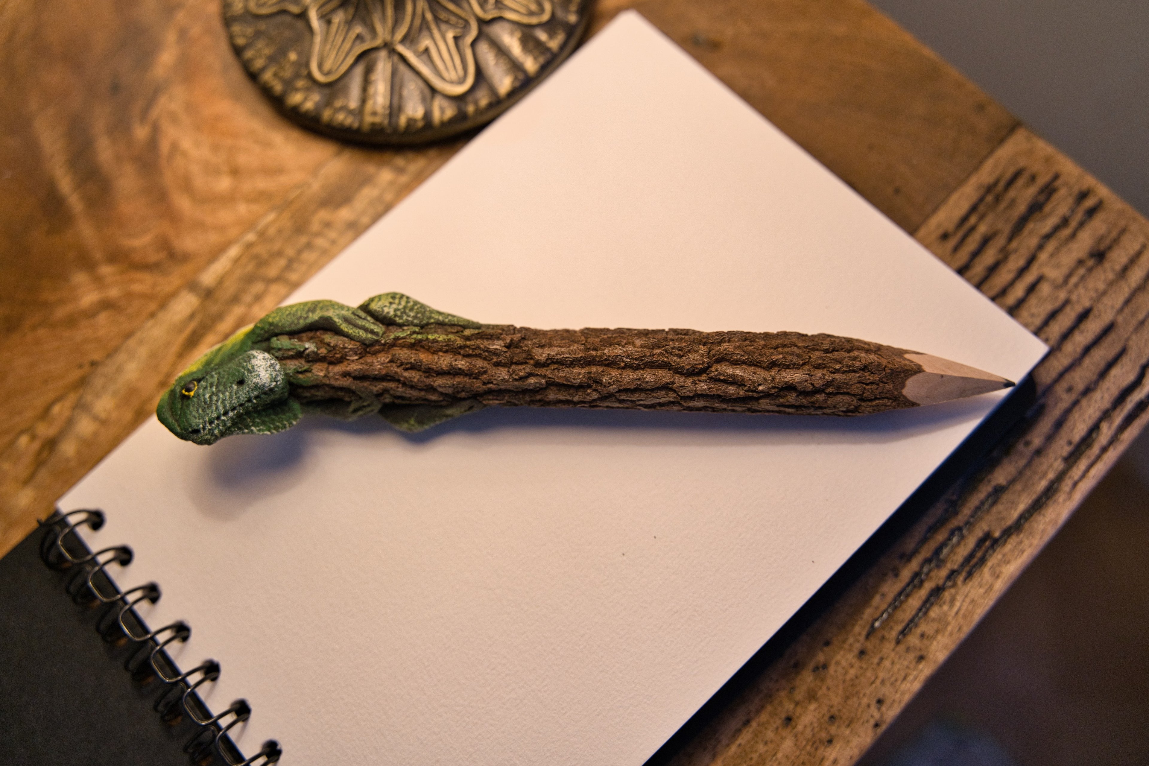 handcraft dragon pencil