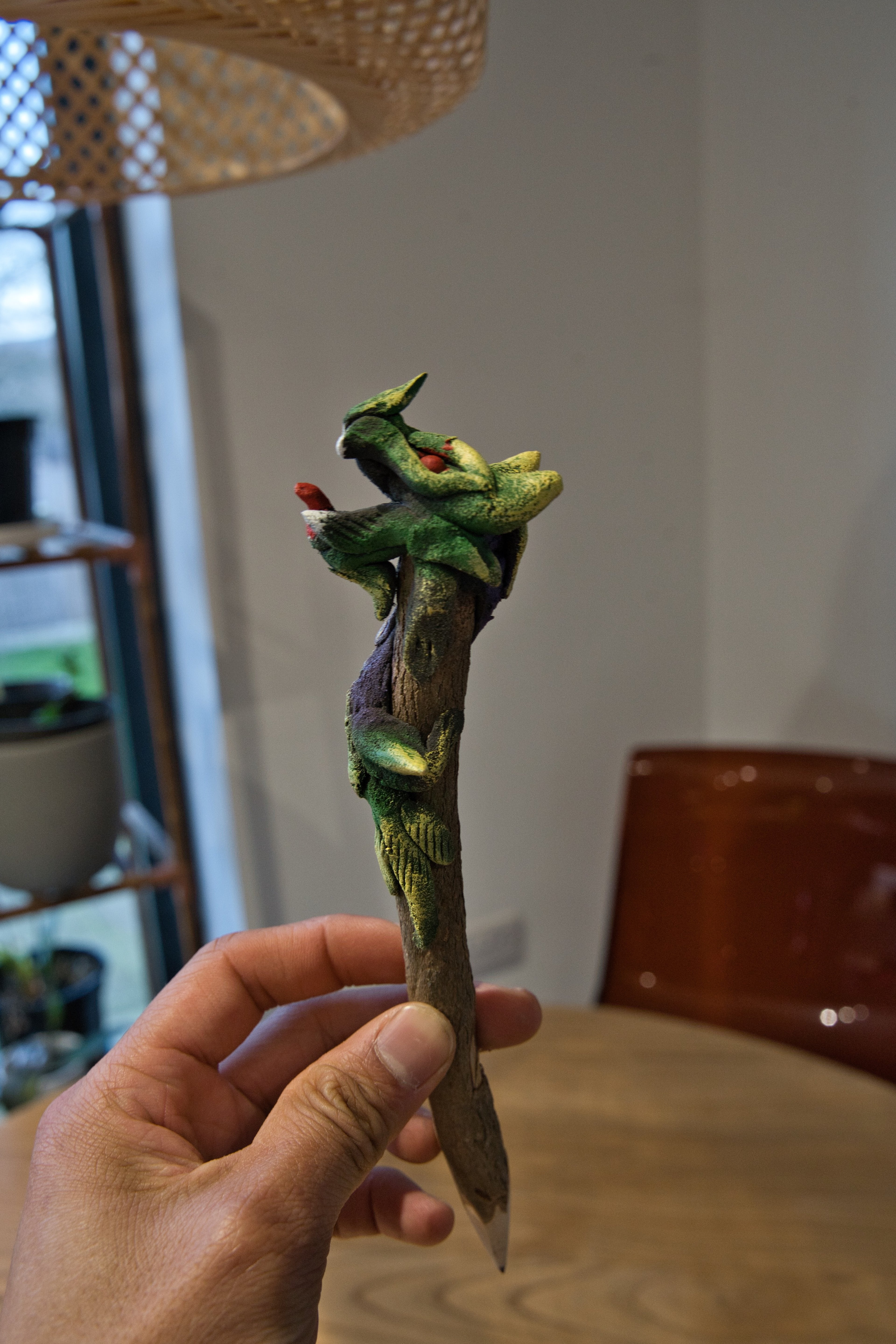 handcraft dragon pencil