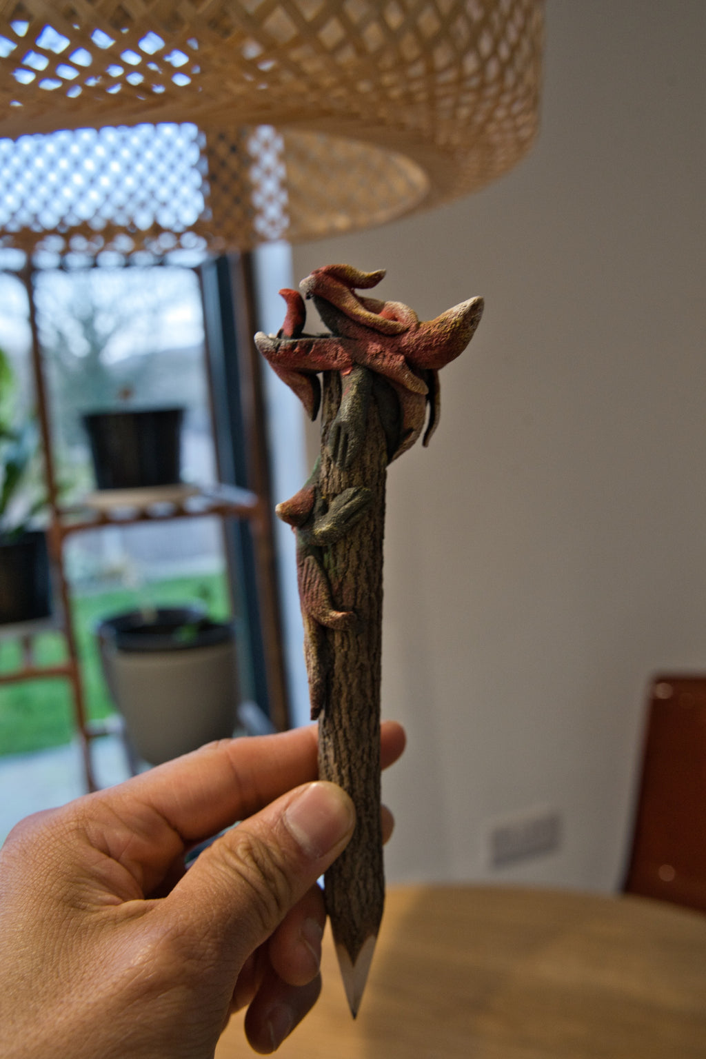 handcraft dragon pencil