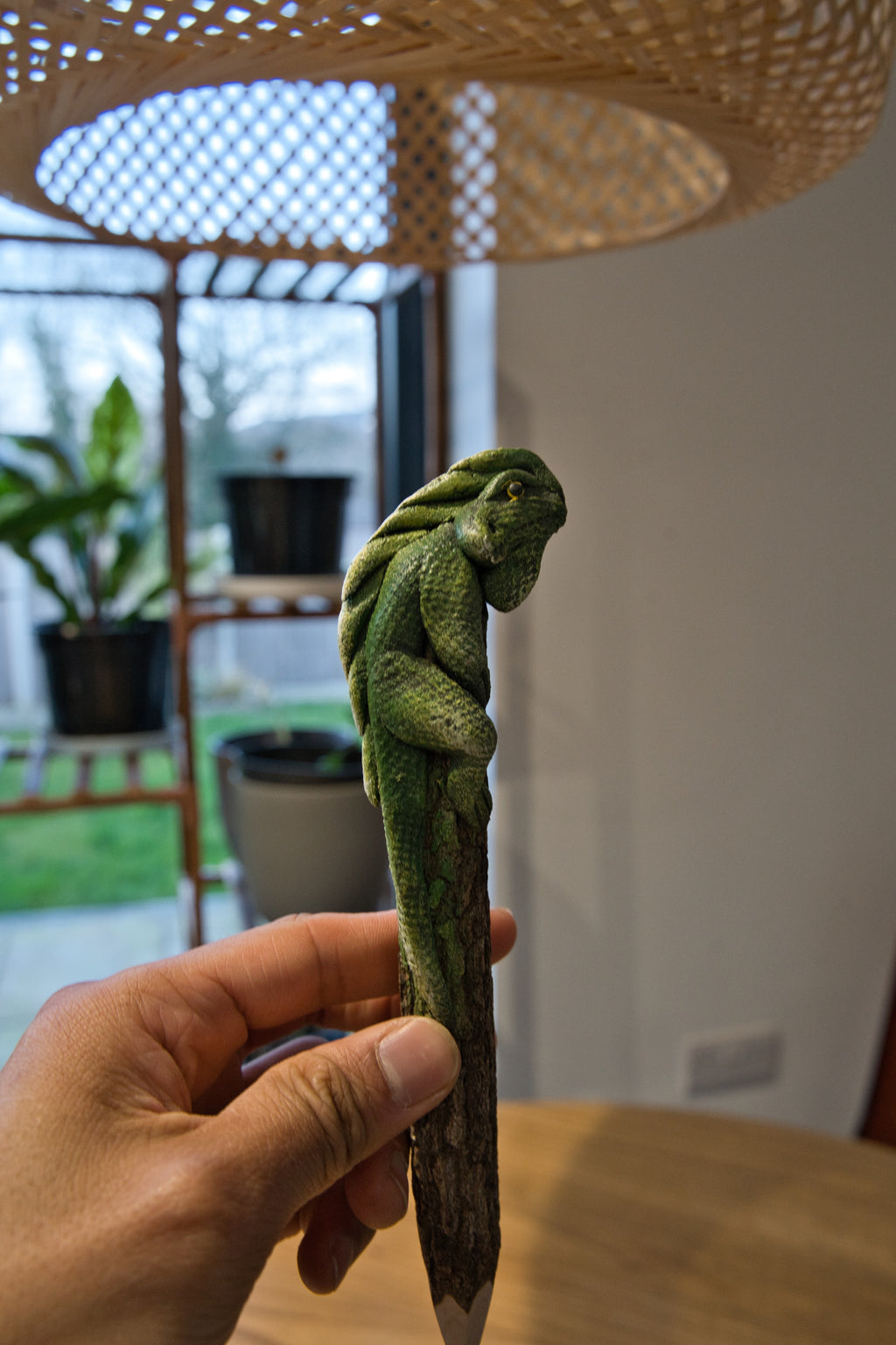 handcraft dragon pencil