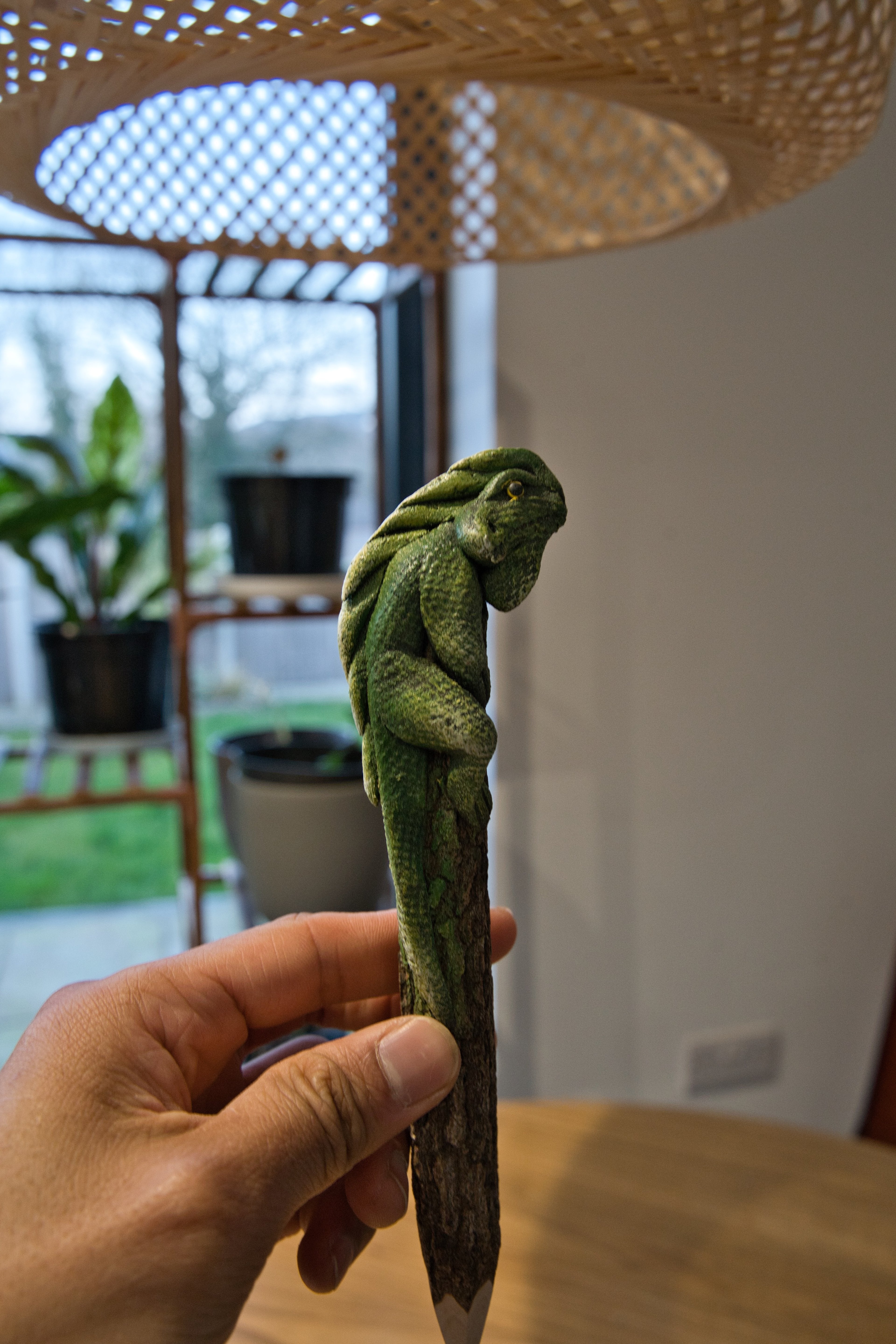 handcraft dragon pencil